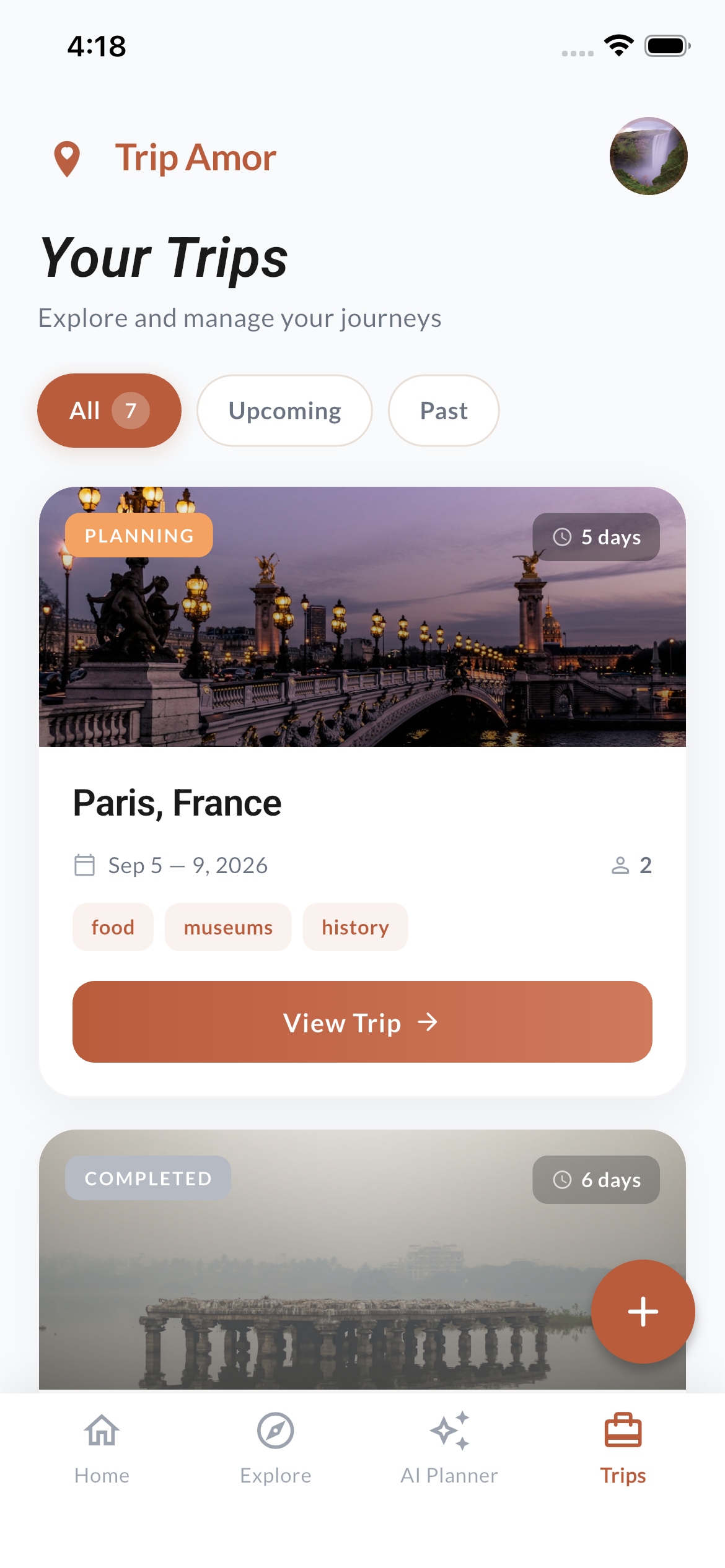 Track Your Trips